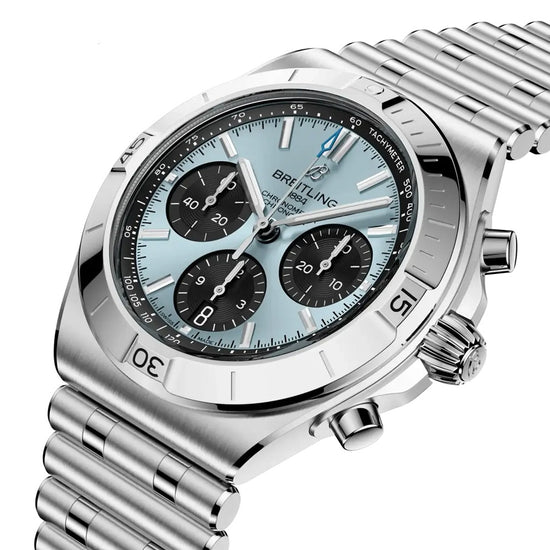 Breitling Replica Watch Chronomat B01 Chronograph 42, Stainless steel and Platinum, PB0158101C1A1