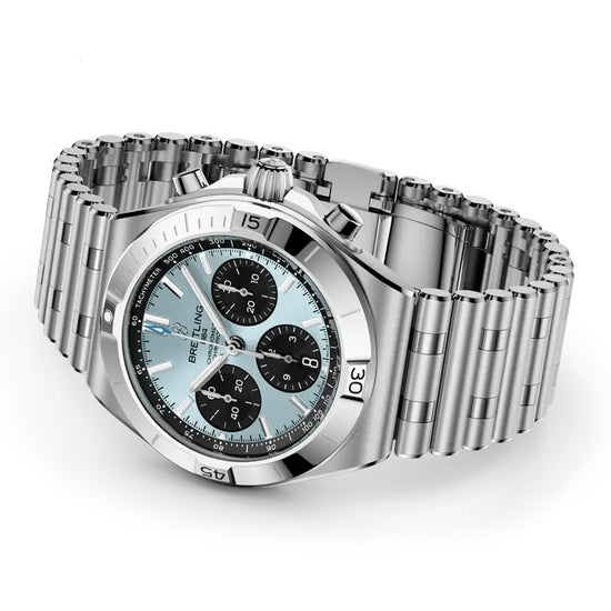 Breitling Replica Watch Chronomat B01 Chronograph 42, Stainless steel and Platinum, PB0158101C1A1
