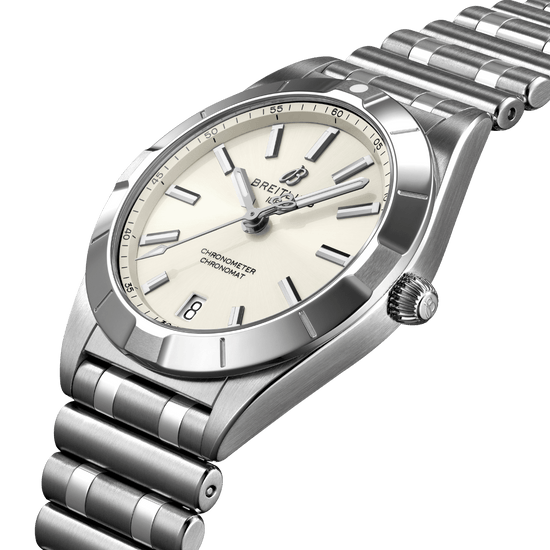 Breitling Replica Watch Chronomat Quartz 32 Ladies Watch, Stainless Steel, A77310101A2A1