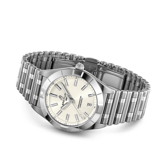 Breitling Replica Watch Chronomat Quartz 32 Ladies Watch, Stainless Steel, A77310101A2A1