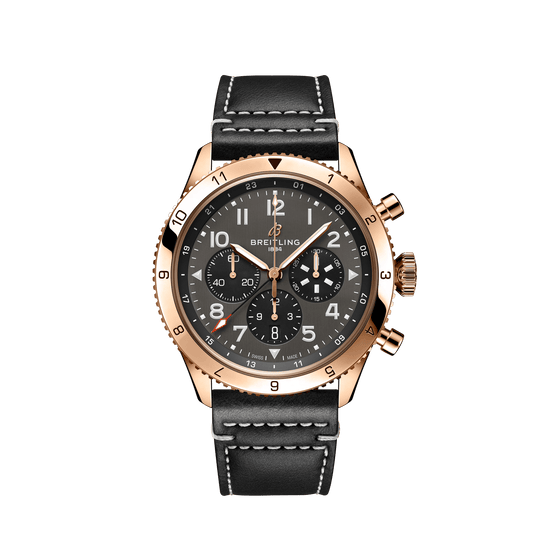 Breitling Replica Watch Classic AVI B04 Chronograph 46 P-51 Mustang, 18k Red Gold, RB04451A1B1X1