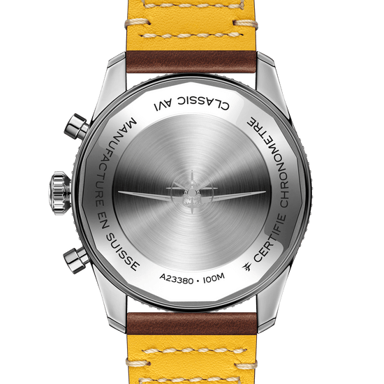 Breitling Replica Watch Classic AVI Chronograph 42 Curtiss Warhawk, Stainless Steel, A233802A1L1X1
