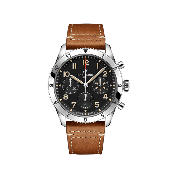 Breitling Replica Watch Classic AVI Chronograph 42 P-51 Mustang, Stainless Steel, A233803A1B1X1