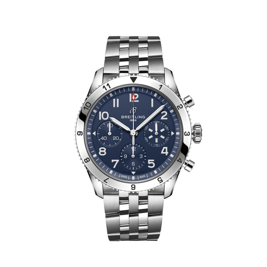 Breitling Replica Watch Classic AVI Chronograph 42 Tribute to Vought F4U Corsair, Stainless Steel, A233801A1C1A1