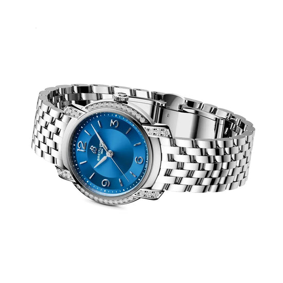 Breitling Replica Watch Lady Premier 32, Stainless Steel and Diamonds, A77330671C1A1