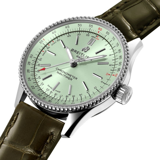 Breitling Replica Watch Navitimer Automatic 35 Stainless Steel A17395361L1P1
