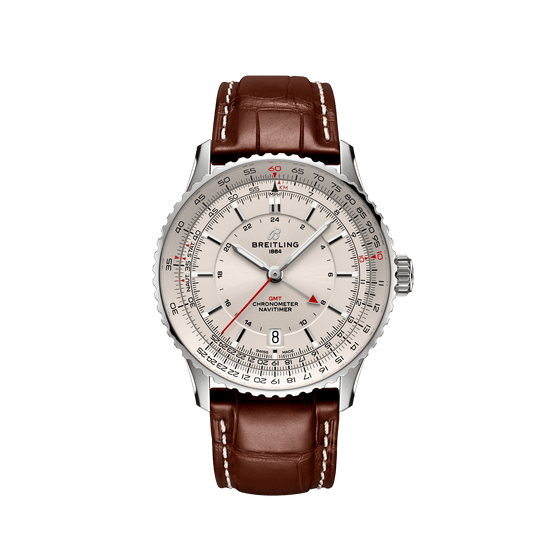 Breitling Replica Watch Navitimer Automatic GMT 41, Stainless Steel, A32310211G1P1