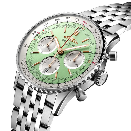 Breitling Replica Watch Navitimer B01 Chronograph 41, Stainless Steel, AB0139211L1A1