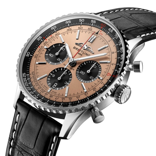Breitling Replica Watch Navitimer B01 Chronograph 43 Stainless Steel AB0138241K1P1