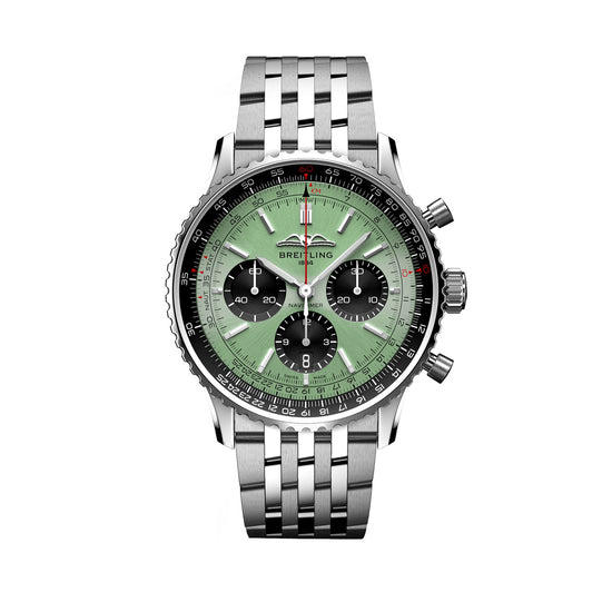 Breitling Replica Watch Navitimer B01 CHRONOGRAPH 43, Stainless steel, AB0138241L1A1