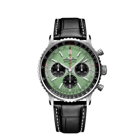 Breitling Replica Watch Navitimer B01 Chronograph 43, Stainless Steel, AB0138241L1P1