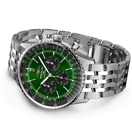 Breitling Replica Watch Navitimer B01 CHRONOGRAPH 46,  Stainless steel, AB0137241L1A1