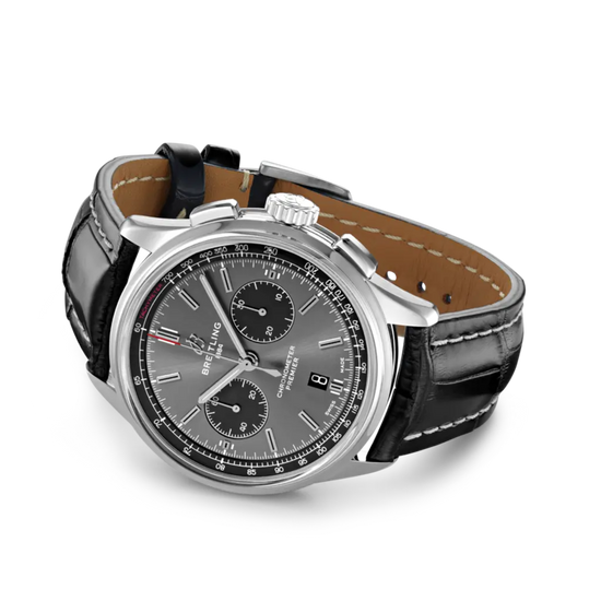 Breitling Replica Watch Premier B01 Chronograph 42, Stainless steel, AB0118221B1P1