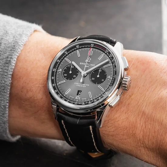 Breitling Replica Watch Premier B01 Chronograph 42, Stainless steel, AB0118221B1P1