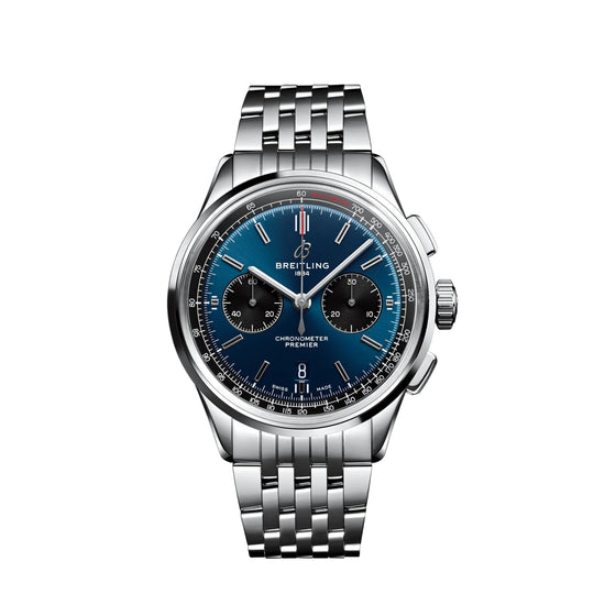 Breitling Replica Watch Premier B01 Chronograph 42 Stainless Steel AB0118221C1A1