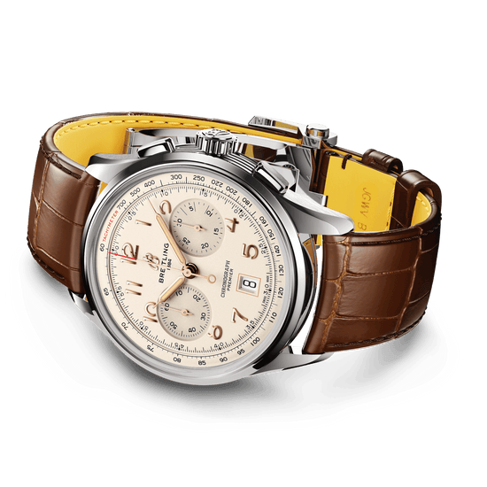 Breitling Replica Watch Premier B01 Chronograph 42, Stainless steel, AB0145211G1P2