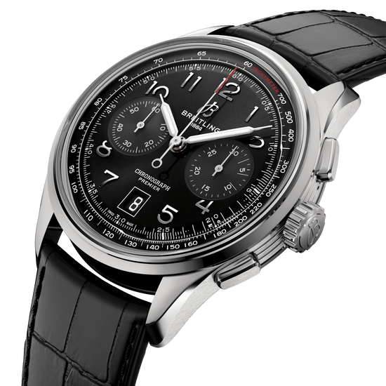 Breitling Replica Watch Premier B01 Chronograph 42, Stainless steel, AB0145221B1P2