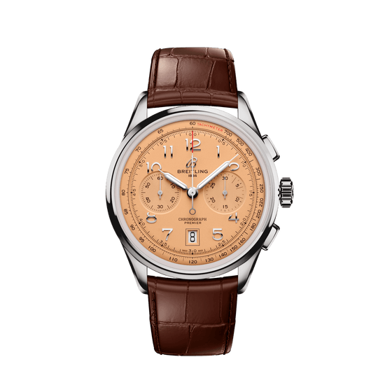 Breitling Replica Watch Premier B01 Chronograph 42, Stainless steel, AB0145331K1P2
