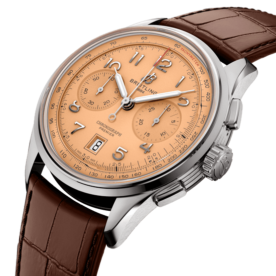 Breitling Replica Watch Premier B01 Chronograph 42, Stainless steel, AB0145331K1P2