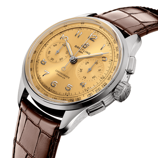 Breitling Replica Watch Premier B09 Chronograph 40, Stainless steel, AB0930F51H1P1