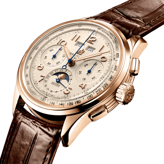 Breitling Replica Watch Premier B25 Datora 42, 18k Red Gold, RB2510371G1P1