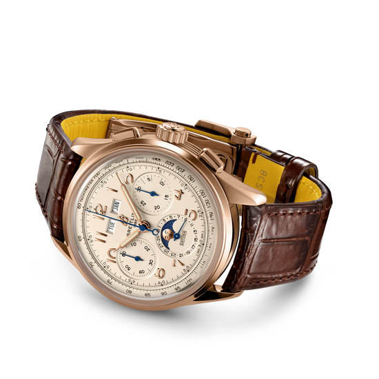 Breitling Replica Watch Premier B25 Datora 42, 18k Red Gold, RB2510371G1P1