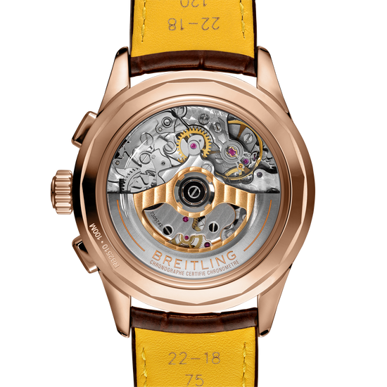 Breitling Replica Watch Premier B25 Datora 42, 18k Red Gold, RB2510371G1P1