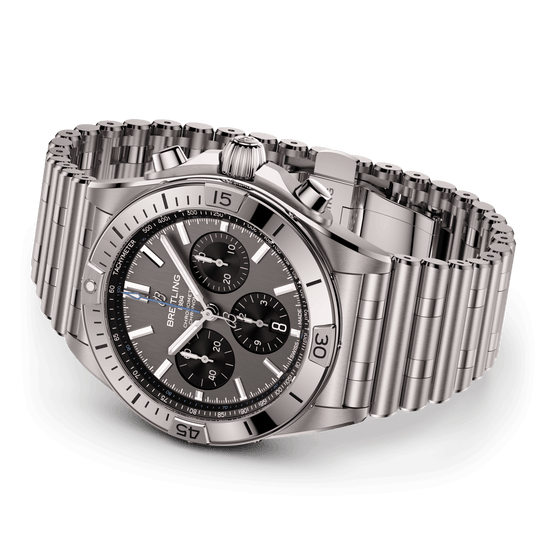Breitling Replica Watch Super Chronomat B01 42, Titanium, EB0134101M1E1
