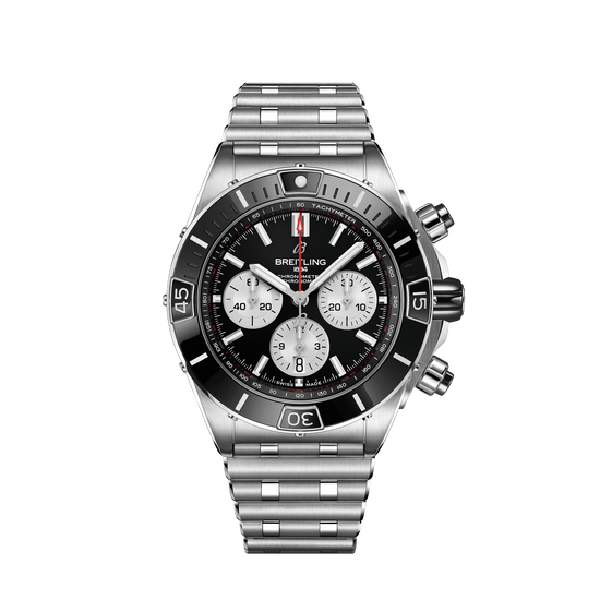 Breitling Replica Watch Super Chronomat B01 44, Stainless Steel, AB0136251B1A1