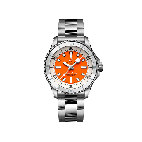 Breitling Replica Watch Superocean Automatic 36,  Stainless steel, A17377211O1A1, box and papres