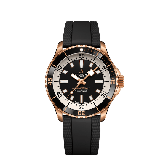Breitling Replica Watch Superocean Automatic 42, 18k Red Gold, R17375211B1S1