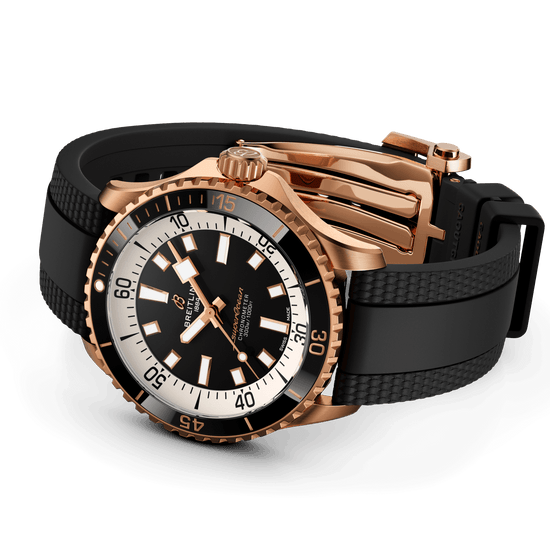 Breitling Replica Watch Superocean Automatic 42, 18k Red Gold, R17375211B1S1