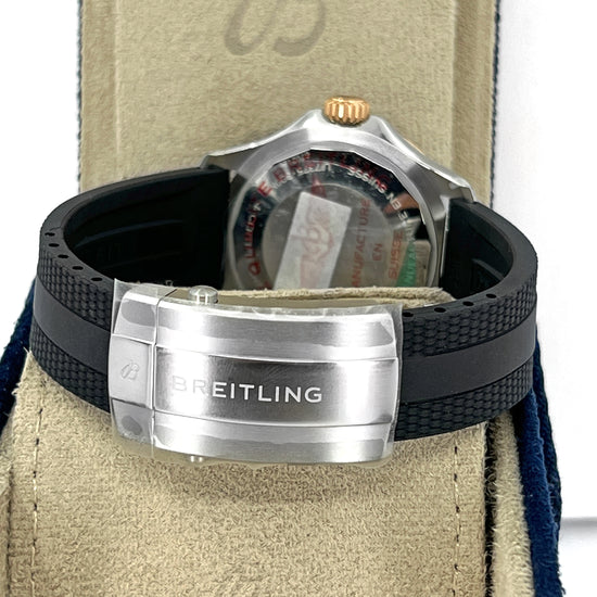Breitling Replica Watch Superocean Automatic 42, Stainless Steel and 18k Red Gold, 42mm, U17375211B1S1