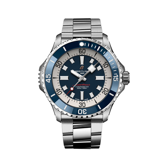 Breitling Replica Watch Superocean Automatic 46, Stainless steel, A17378E71C1A1