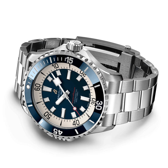 Breitling Replica Watch Superocean Automatic 46, Stainless steel, A17378E71C1A1