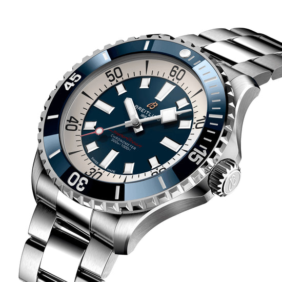 Breitling Replica Watch Superocean Automatic 46, Stainless steel, A17378E71C1A1