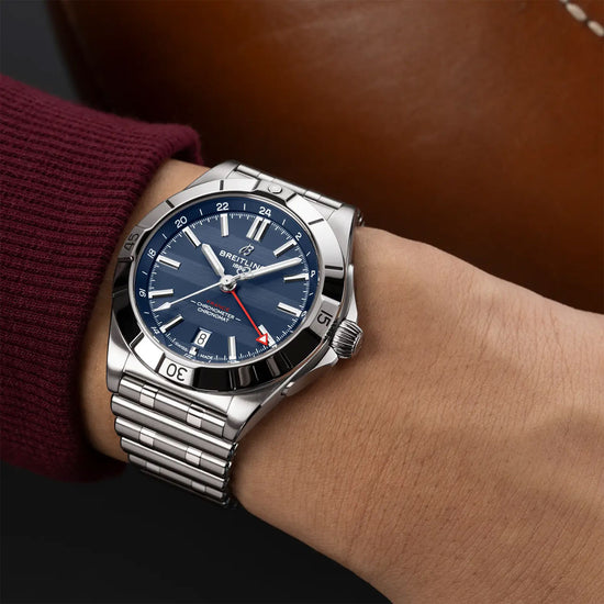 Breitling Replica Watch Superocean Automatic GMT 40 Six Nations France, A323989B1C1A1
