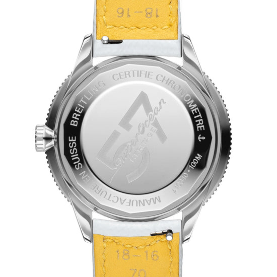 Breitling Replica Watch Superocean Heritage ’57 Pastel Paradise Stainless Steel 38 mm A10340A71A1X1