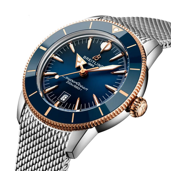 Breitling Replica Watch Superocean Heritage B31 Automatic 44, Stainless Steel,  18k Red Gold and Ceramic, 44mm, UB3112161C1A1