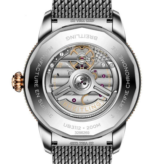 Breitling Replica Watch Superocean Heritage B31 Automatic 44, Stainless Steel,  18k Red Gold and Ceramic, 44mm, UB3112161C1A1