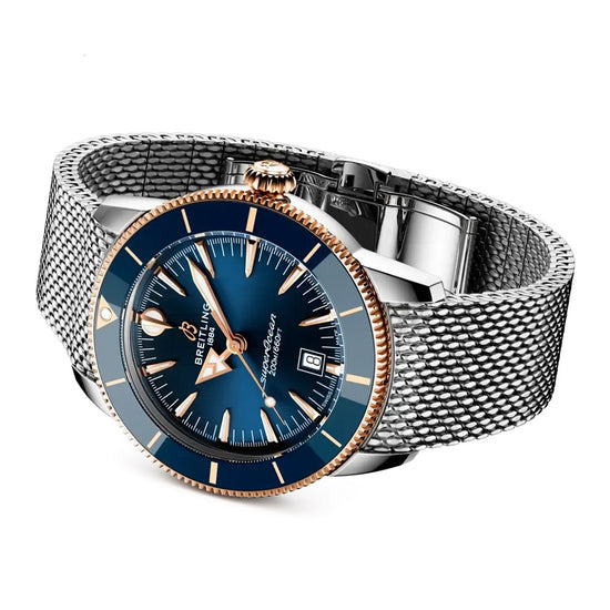 Breitling Replica Watch Superocean Heritage B31 Automatic 44, Stainless Steel,  18k Red Gold and Ceramic, 44mm, UB3112161C1A1