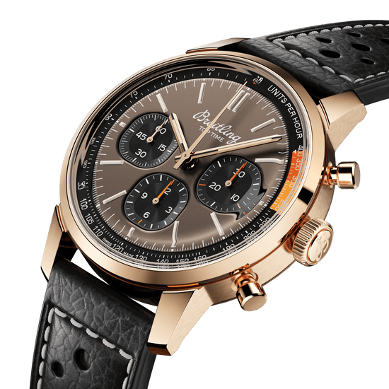 Breitling Replica Watch Top Time B01, 18k Red Gold, 41mm, RB01761A1Q1X1