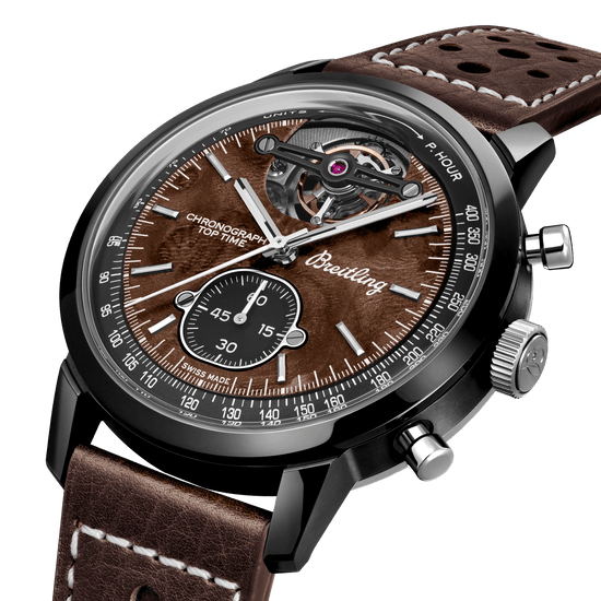 Breitling Replica Watch Top Time B21 Chevrolet Corvette, Ceramic, Titanium, 44mm, SB21252A1Q1X1