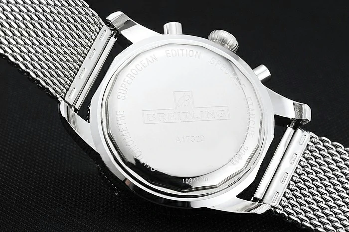 Breitling Superocean Heritage Chronographe 44 Black Dial And Bezel Stainless Steel Case And Bracelet new122897