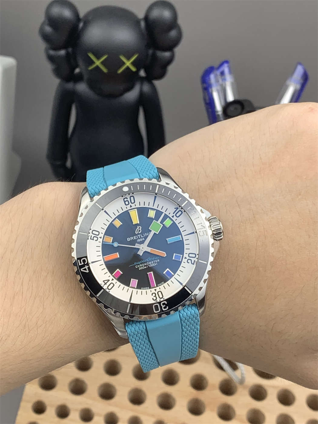 Breitling Superocean Rainbow Replica – BLS Factory Superocean 42 Automatic