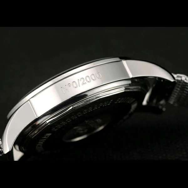 Breitling Transocean Stainless Steel Case Blue Dial new58851