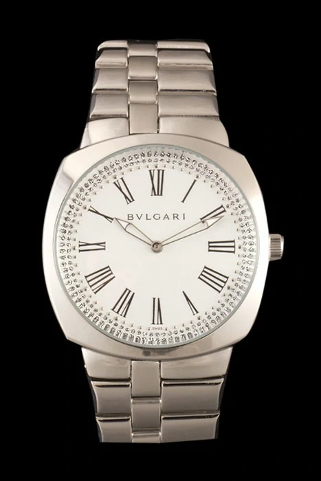 Bvlgari Octo 40mm Diamond Decorated White Dial Stainless Steel Bracelet new116404