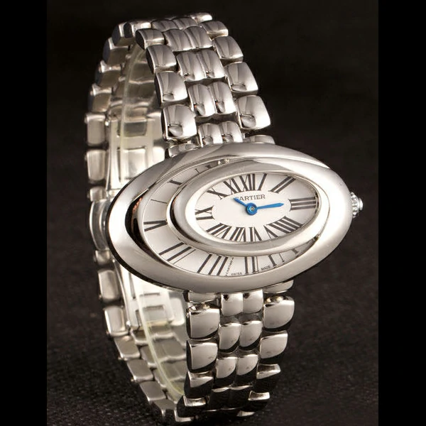 Cartier Baignoire Hypnose White Dial Stainless Steel Case And Bracelet new59384