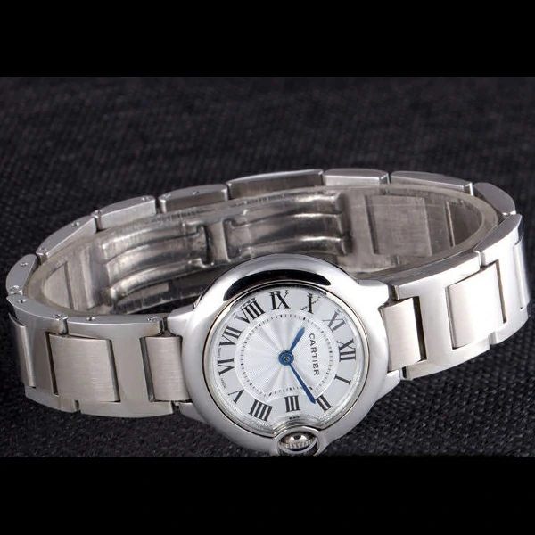 Cartier Ballon Bleu 30mm White Dial Stainless Steel Case And Bracelet new57550