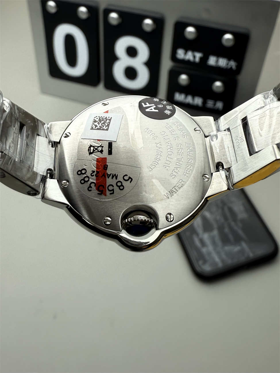 AF Factory Cartier Ballon Bleu Replica – 33mm Automatic (Mechanical Movement)